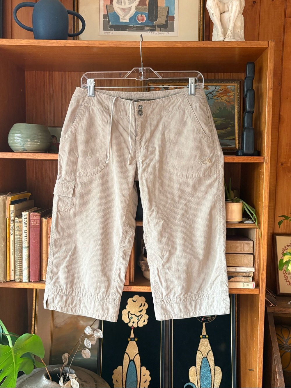 Y2K Low Rise North Face Crop Capri 4